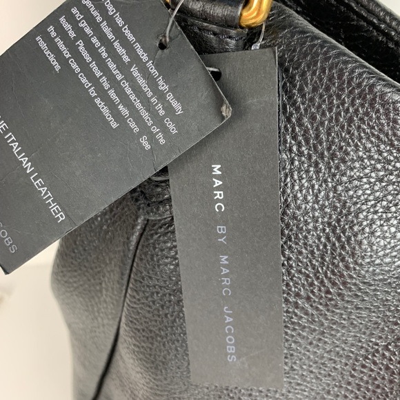 New Marc Jacobs Classic Q Fran Black Satchel - Picture 8 of 10